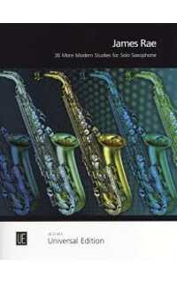 rae j. estudios modernos para saxofon ( 36)